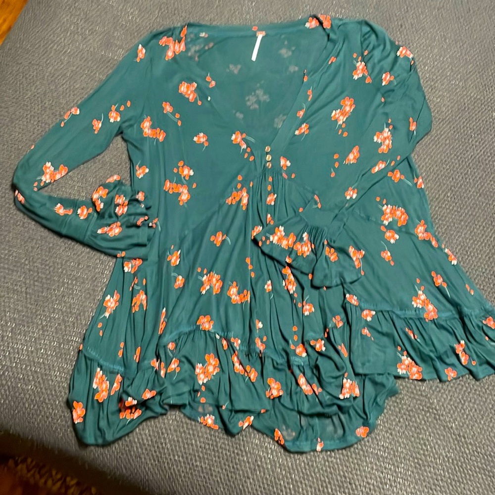 Free People ‘Olivia’ printed tunic